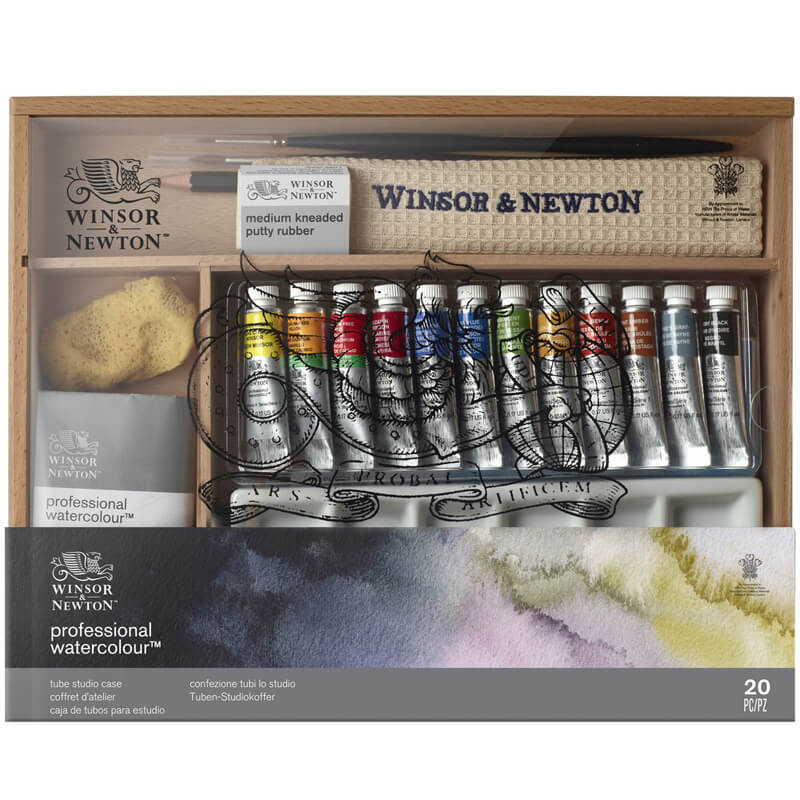 Set legno acquerelli professional Winsor & Newton - immagine 2