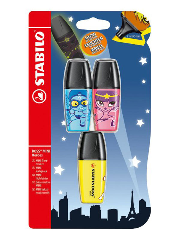 Evidenziatori-Stabilo-Mini-boss-Heroes