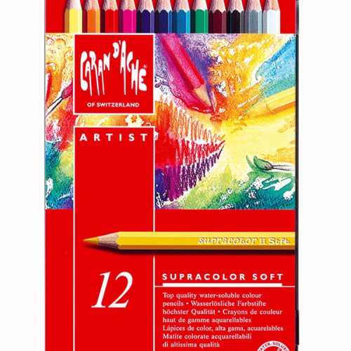 Matite-Caran-D'Ache-Supracolor-Soft-confezione-12-colori