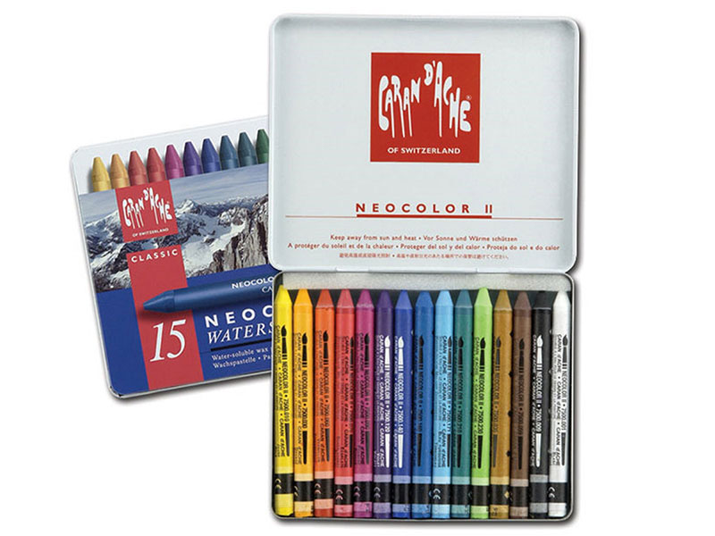 Pastelli-a-cera-Caran-D'Ache-Neocolor-II-15-colori