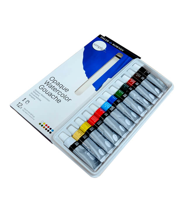 Set tempere 12 tubi Daler-Rowney - immagine 2