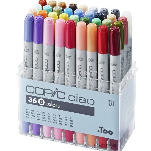 Confezione da 36 pennarelli Copic Ciao