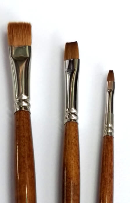 pennelli martora piatto