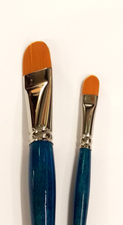 penneli manico corto tinteretto lingua di gatto