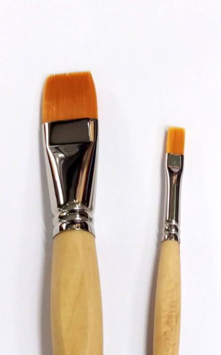 pennelli manico corto tintoretto piatti