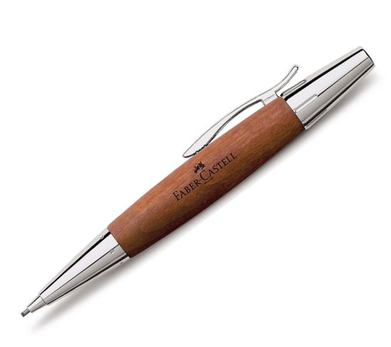 Matita E-Motion chrome wood Faber-Castell