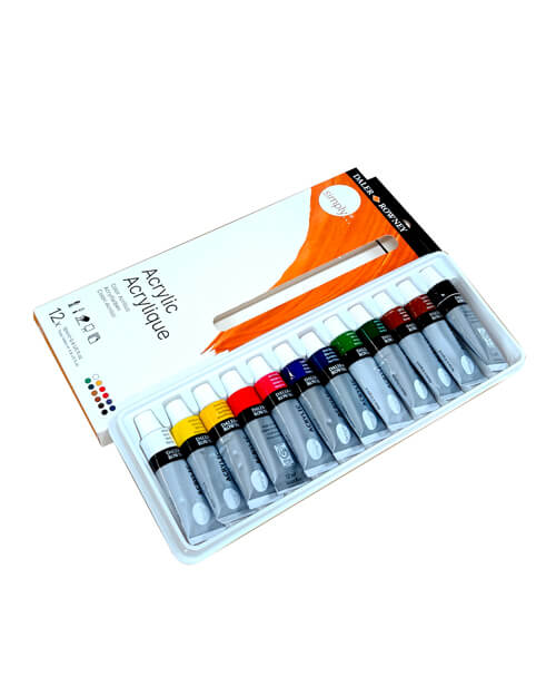 Set 12 tubi acrilici Daler & Rowney - immagine 2