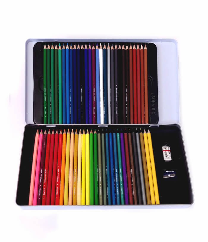 Confezione metallo 60 matite Bruynzeel - immagine 2