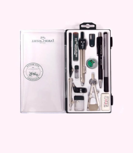 Compassiera Faber-Castell 14 elementi