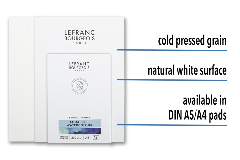 Blocco carta acquerello Lefranc & Bourgeois - immagine 2