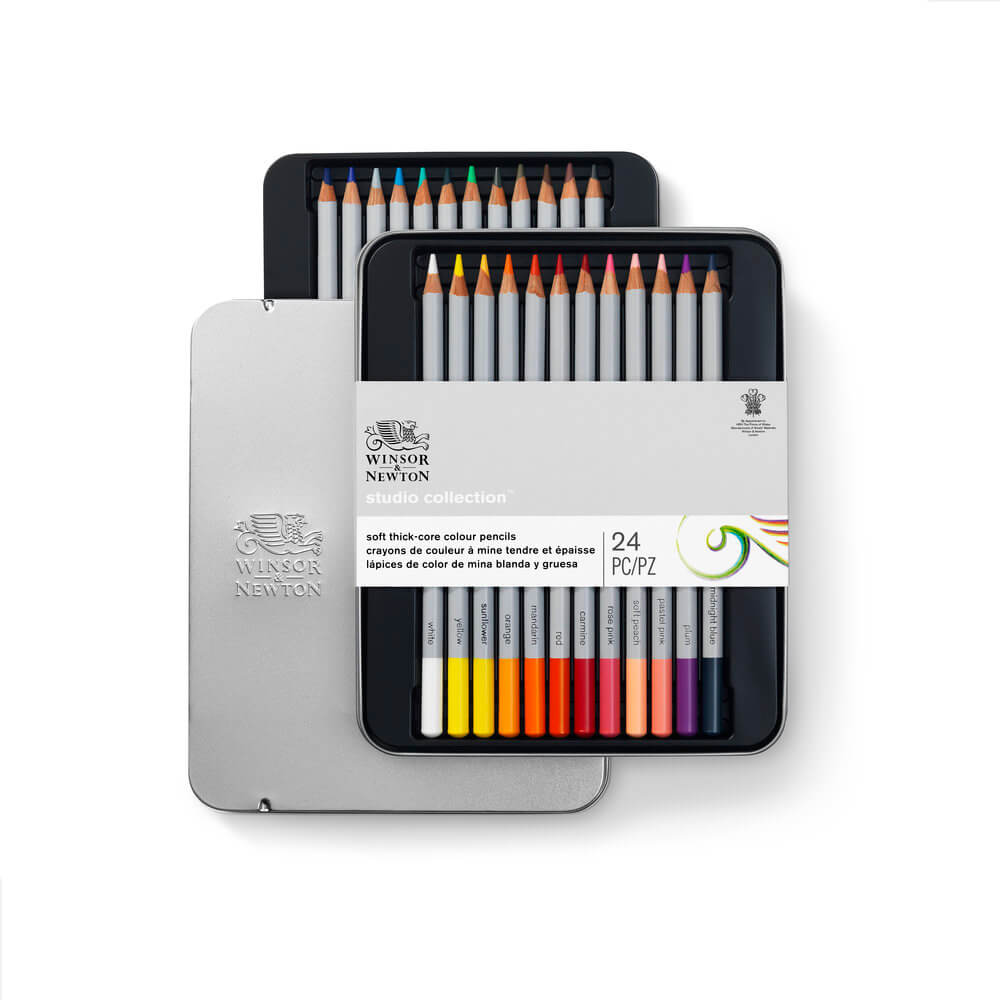 Matite Winsor & Newton confezione 24 colori