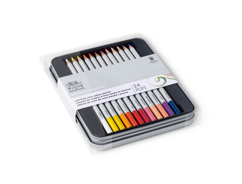 Matite Winsor & Newton confezione 24 colori - immagine 3