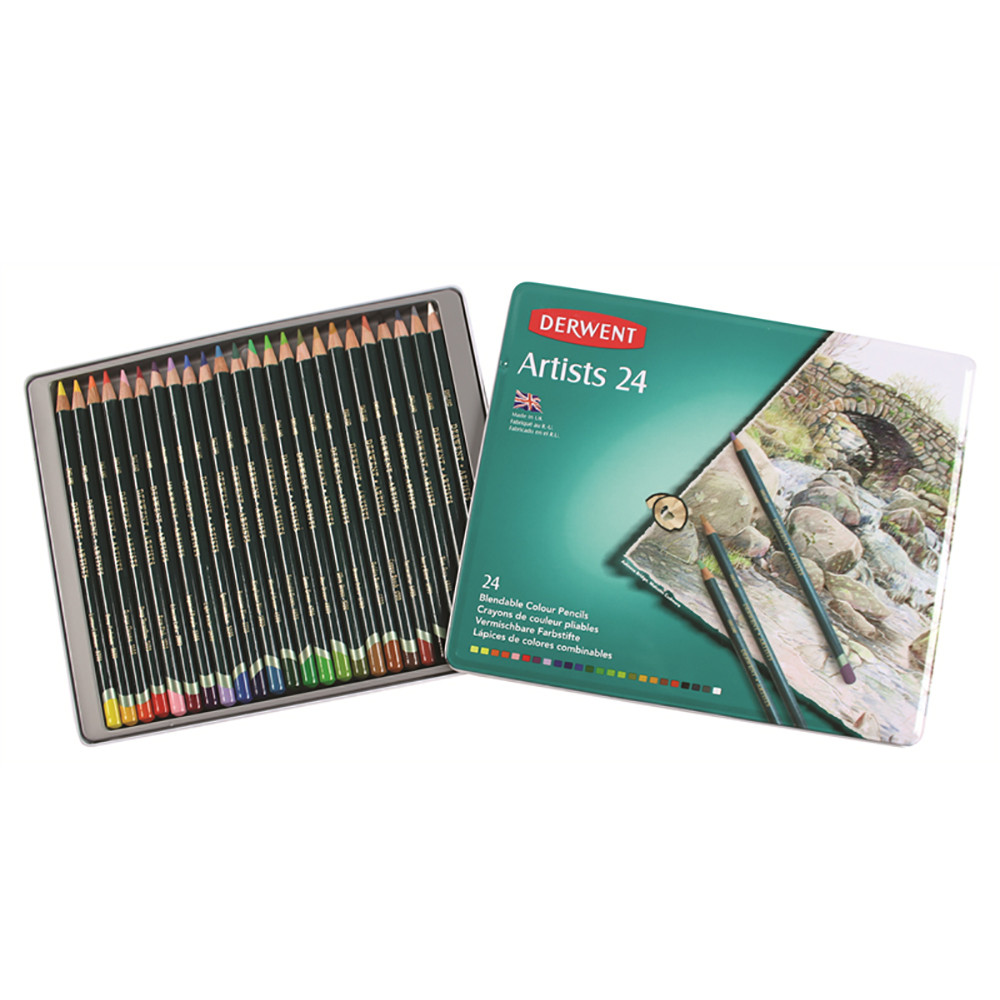 Confezione matite Derwent Artist 24 colori