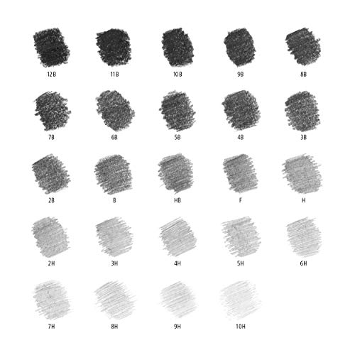 Confezione matite in grafite Staedtler Mars Lumograph 24pz - immagine 3