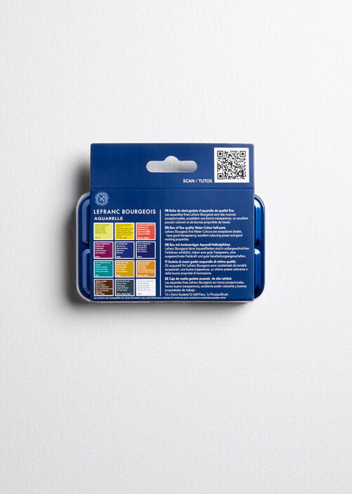 Acquerelli Lefranc & Bourgeois 12 colori - immagine 3