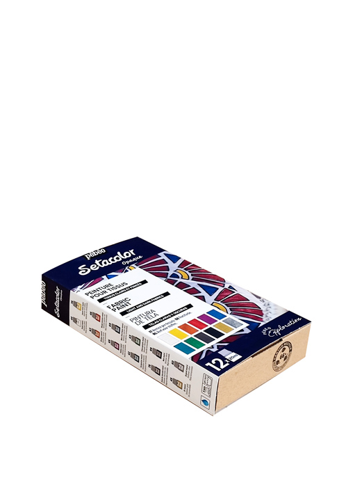 Set 12 colori per tessuto Pebeo - immagine 2
